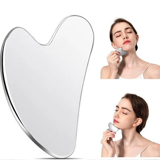 Gua Sha Facial Tool Stainless Steel GuaSha Massage Tool Natura